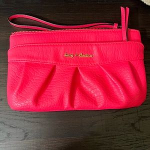 Juicy couture pink wristlet